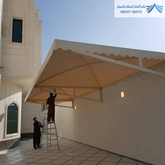 مظلات قماش جده